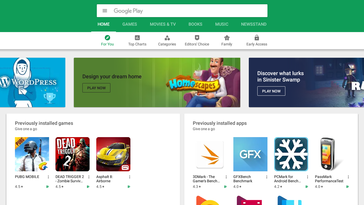 The Google Play Store is (mostly) available to Chromebooks.