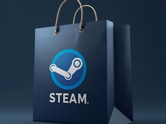Shopping bag with Steam logo is shown (Image source: Steam with edits)