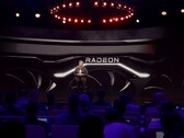AMD teased an RX 7000 GPU during the Zen 4 reveal event. (Source: AMD)
