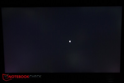 Minor backlight bleeding