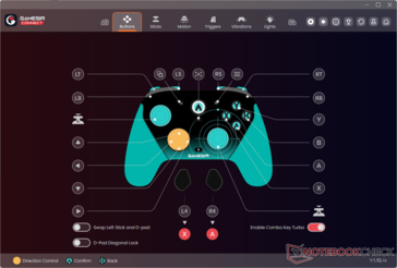 Button remapping.