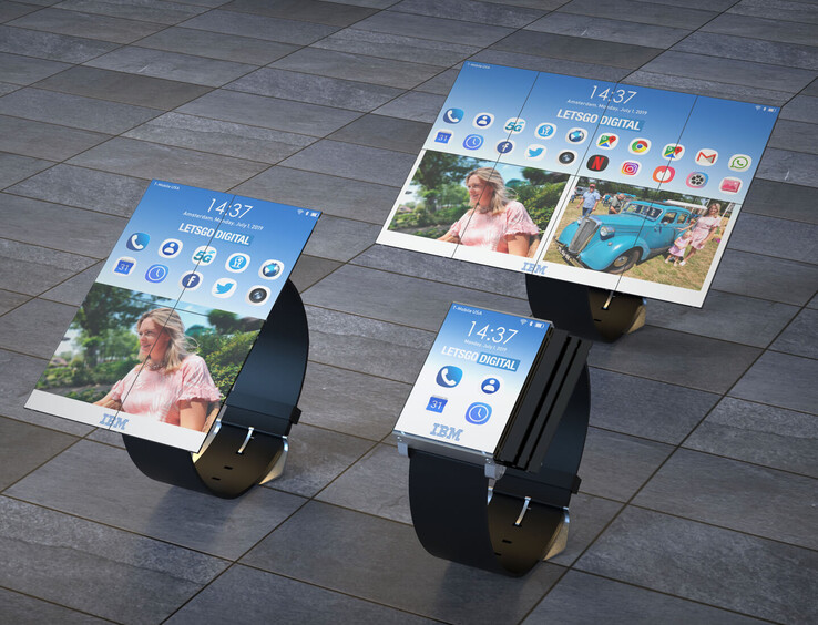 Smartwatch, phone and tablet modes (Source: Let's Go Digital)