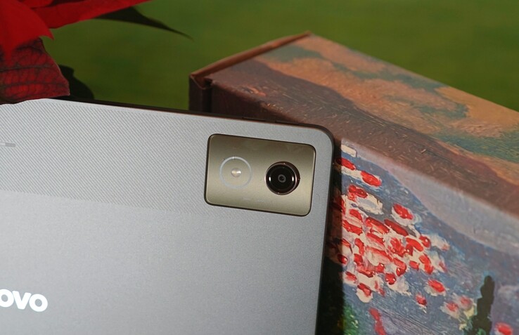 The Lenovo Idea Tab Pro tablet's 13 MP rear camera should be enough for an occasional snap.