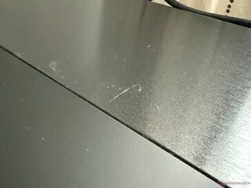 Even though the surface is scratch-resistant, you still need to be careful with the magnets