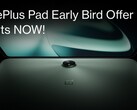 The OnePlus Pad Early Bird event begins. (Source: OnePlus)