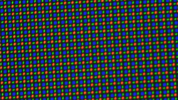 Subpixel grid display