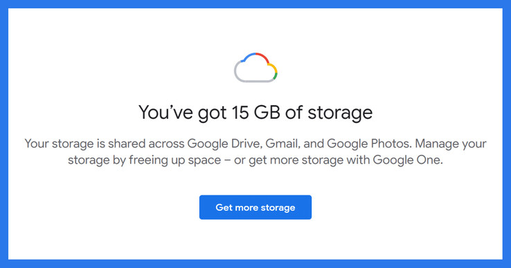 The days of free 15 GB storage might be over soon.