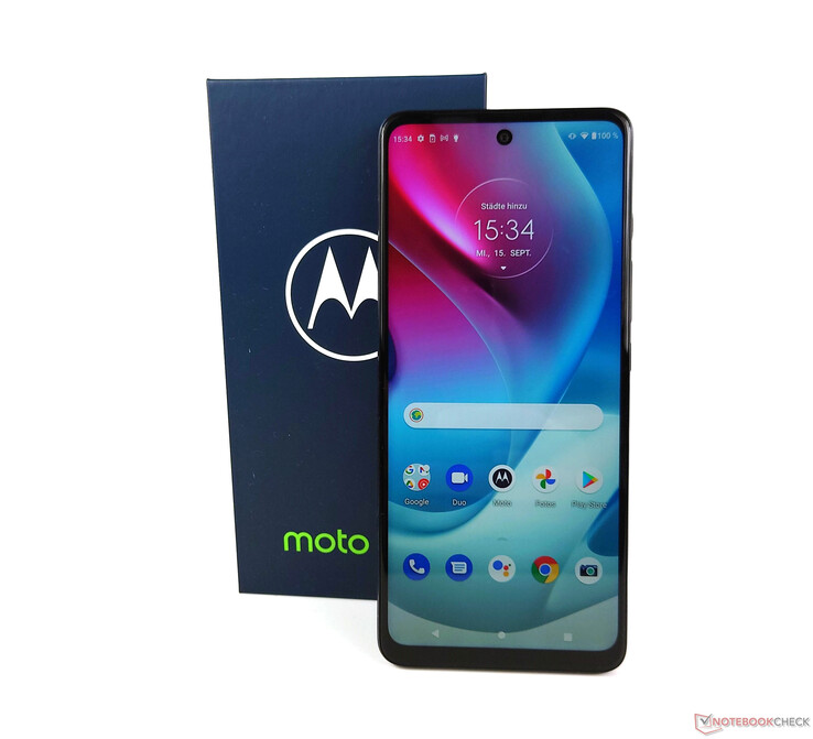 The Motorola Moto G60s in Ink Blue
