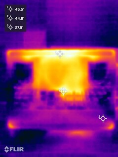 Surface Temperature Stress Test (Bottom Side)