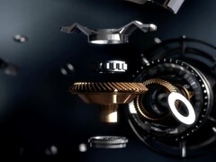 Screenshot from representational video showing assembly process of a jet engine. (Image source: AECC)