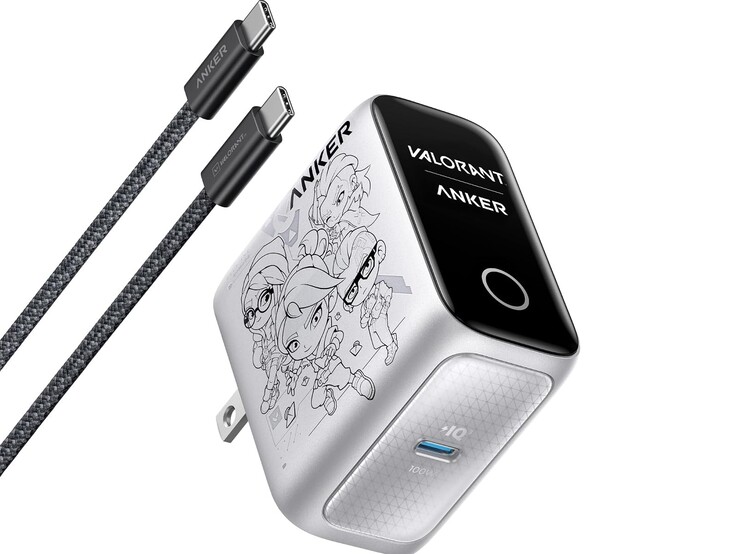The charger comes with a 5ft 240W USB-C to USB-C cable