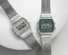 From left to right (pictured), Casio A158 WEM-7JF and A158 WEM-3JF. (Image source: Casio Japan)