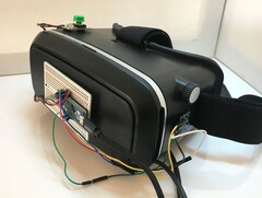 Build an Arduino-based VR headset with this cheap project. (Image source: jamesvdberg)