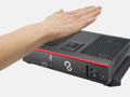 The Fujitsu FUTRO Q9010 has PalmSecure hand-vein biometrics. (Source: Fujitsu)