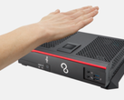 The Fujitsu FUTRO Q9010 has PalmSecure hand-vein biometrics. (Source: Fujitsu)