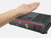 The Fujitsu FUTRO Q9010 has PalmSecure hand-vein biometrics. (Source: Fujitsu)