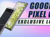 The Pixel 6a will have an in-display fingerprint scanner. (Image source: @OnLeaks & 91mobiles)