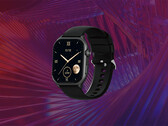 The Watch Fit 3 costs around $29. Pictured: a promo picture of the black version of the smartwatch (edited).
