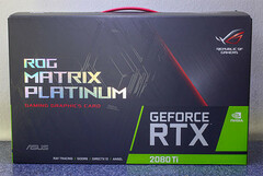 Asus ROG Matrix GeForce RTX 2080 Ti Platinum. (Image source: TechPowerUp)