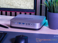 The cheapest option for the Minisforum AI X1 Pro in China costs around $535. Pictured: the mini PC. (Image source: Notebookcheck)