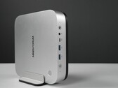 The Minisforum M2 Pro Mini PC comes with a vertical stand in the box.