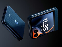 The Razr 60 will follow on from the Edge 60 Fusion by adopting unusual textured back panels. (Image source: via Evan Blass)