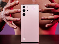 The RedMagic 10 Pro in Mora Pink. (Image source: RedMagic)