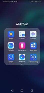 Preinstalled Huawei apps