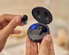 The LG TONE Free T90 earbuds can be recharged wirelessly via the Qi standard. (Image source: LG)