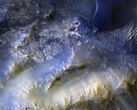A view of a region on Mars called Syrtis Major (Image source: NASA, JPL-Caltech, and University of Arizona; edited)