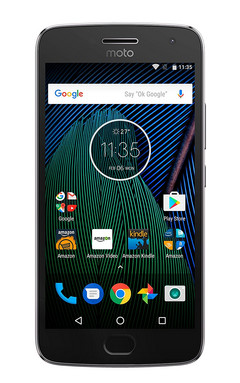 The ad-supported Amazon Moto G5 Plus. (Source: Amazon)