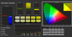 CalMAN - Color saturation (Adobe Profile)