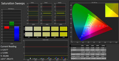 CalMAN - Saturation Sweeps (after calibration)