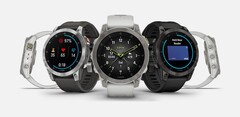 The Garmin Epix 2 has arrived in three colour options. (Image source: Garmin)