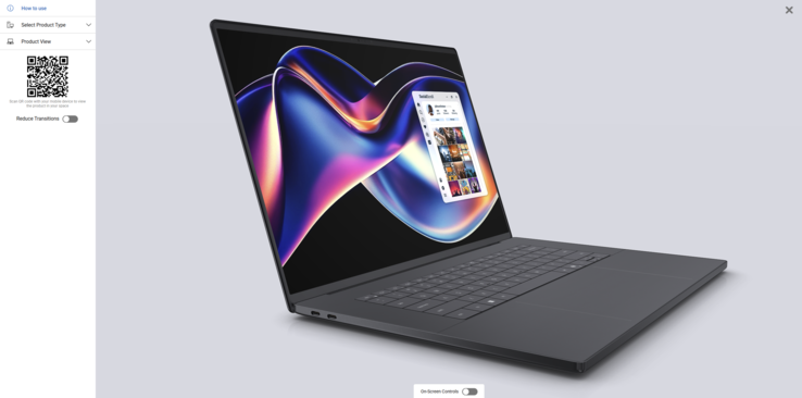 Dell product shots in full screen mode are of very high resolutions for users to study before deciding to purchase