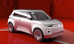 Fiat&#039;s Panda-inspired EV will likely resemble the recent Concept Centoventi when it launches. (Image source: Fiat)