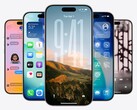 iPhone 17 phones running iOS 26. (Image source: Apple)
