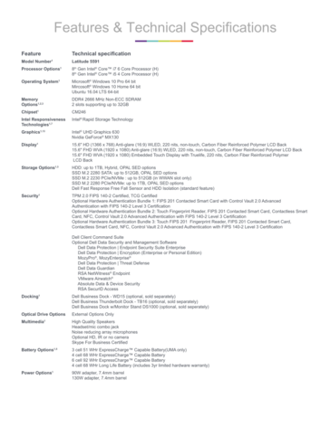 Latitude 5591 spec sheet w/ Intel vPro iAMT 12.0 (Source: Dell)