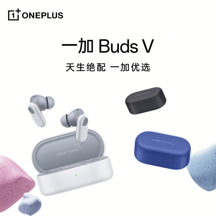 OnePlus will sell the Buds V in multiple colour options. (Image source: OnePlus)