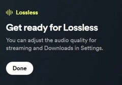 Spotify's upcoming high-fidelity tier was leaked last month by a Reddtor, detailing UI elements and bitrates. (Source: OhItsTom via Reddit)