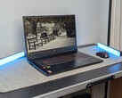 The Acer Nitro V 17 on the desk