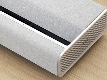 The laser TV also features an appealing design (Image source: Xgimi)