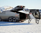 The Land Aircraft Carrier seems styled after the Cybertruck (Image source: XPeng)