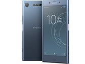 The XZ1 comes in a soothing Moonlit Blue. (Source: Sony)