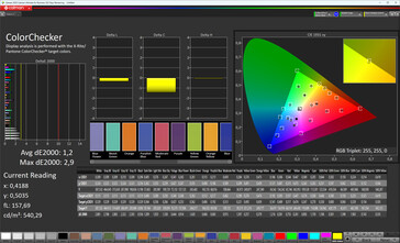 Colors (color scheme: Original Color Pro, color temperature: Warm, target color space: sRGB)