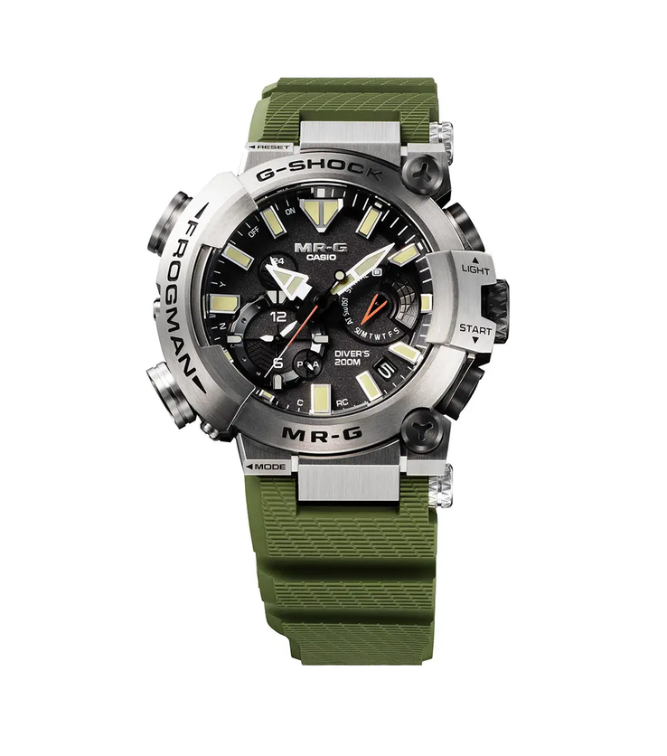 The Casio G-Shock MRG-BF1000RG-3A Goliath Frogman watch. (Image source: Casio)