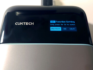 Power direction settings for USB-C 1 port.