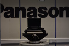Toughbook on a shaker for the mil spec testing