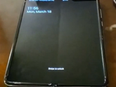 The Samsung Galaxy Fold has a 7.3-inch main display. (Source: YouTube/phoneoftime)