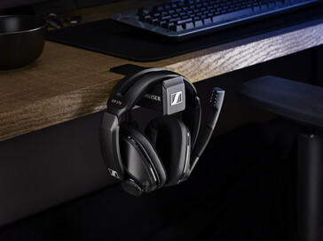 Sennheiser GSP 370 wireless gaming headset with GSA 50 hanger (Source: Sennheiser)